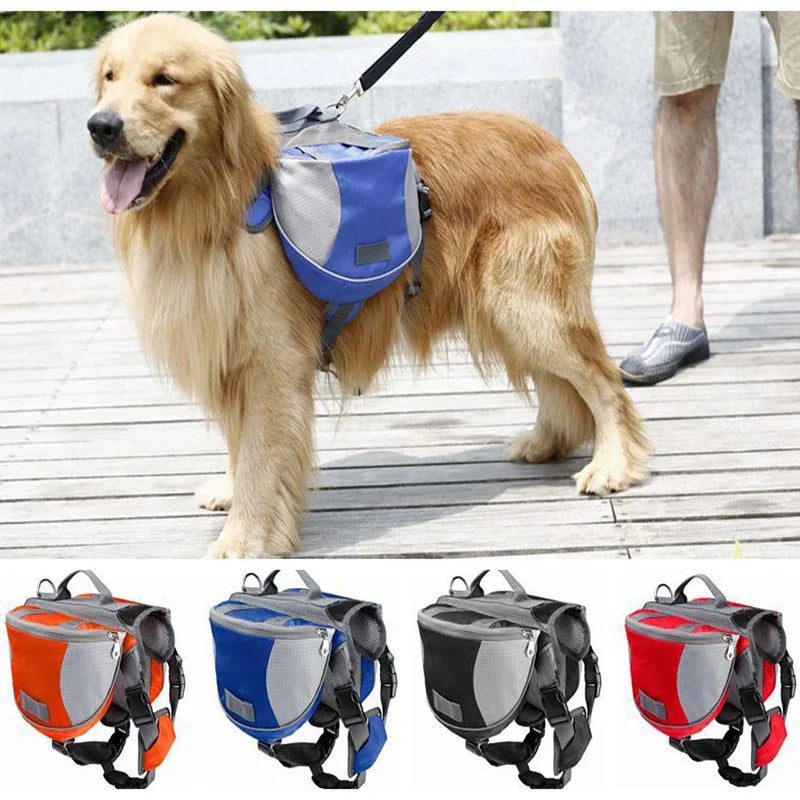 PawPeak TrailPack Dog Saddlebag